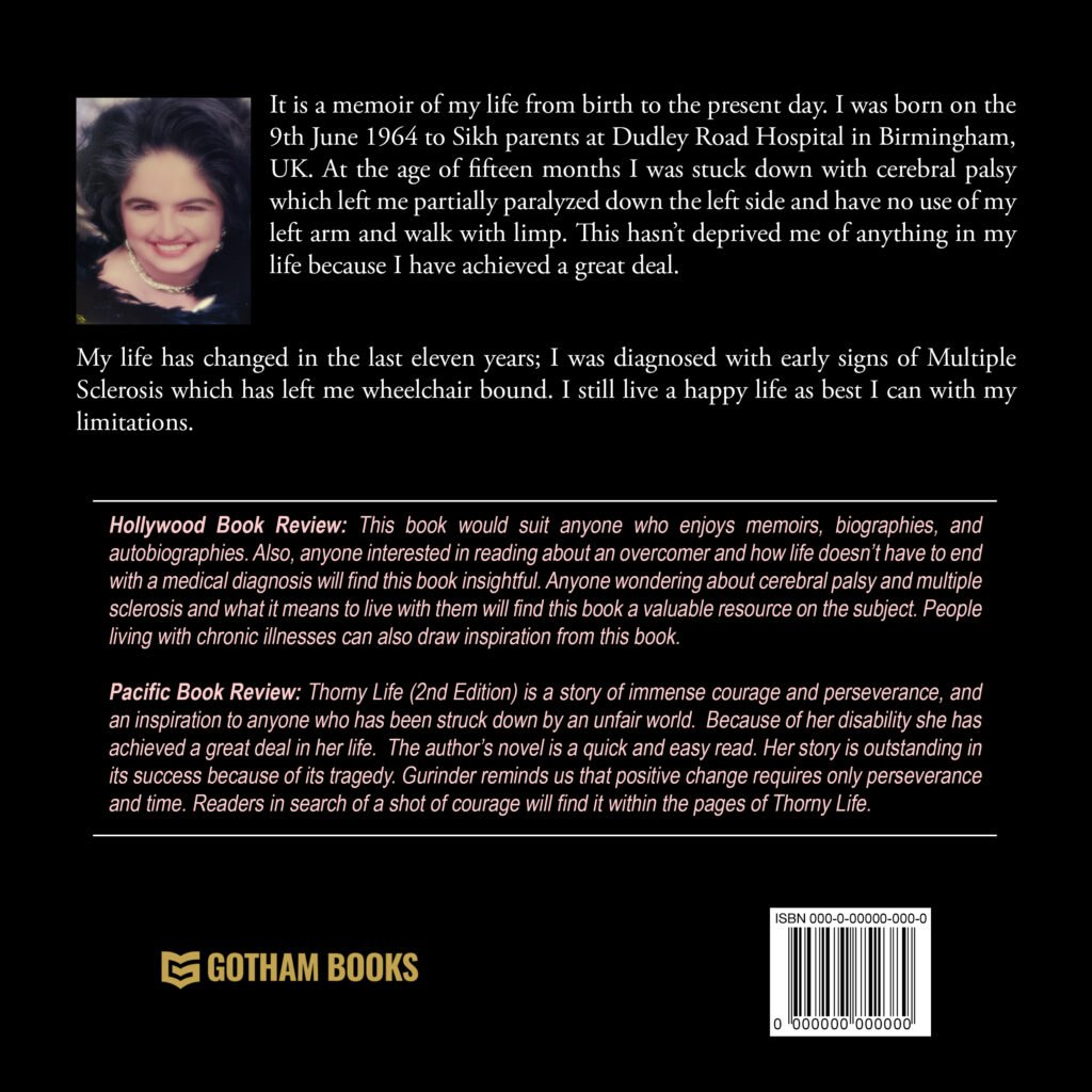 thorny life back cover